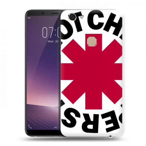 Дизайнерский пластиковый чехол для Vivo V7 Red Hot Chili Peppers