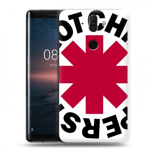 Дизайнерский силиконовый чехол для Nokia 8 Sirocco Red Hot Chili Peppers