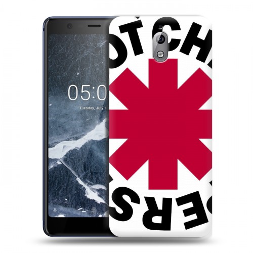 Дизайнерский силиконовый чехол для Nokia 3.1 Red Hot Chili Peppers