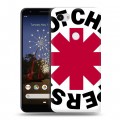 Дизайнерский пластиковый чехол для Google Pixel 3a XL Red Hot Chili Peppers