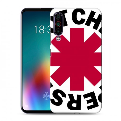 Дизайнерский силиконовый чехол для Meizu 16T Red Hot Chili Peppers