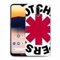 Дизайнерский силиконовый с усиленными углами чехол для Nokia 2.3 Red Hot Chili Peppers