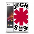 Дизайнерский пластиковый чехол для Sony Xperia L Red Hot Chili Peppers