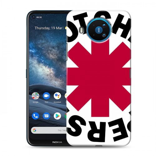 Дизайнерский силиконовый чехол для Nokia 8.3 Red Hot Chili Peppers