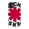 Дизайнерский силиконовый чехол для Iphone 12 Red Hot Chili Peppers