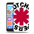 Дизайнерский пластиковый чехол для Nokia Lumia 1320 Red Hot Chili Peppers