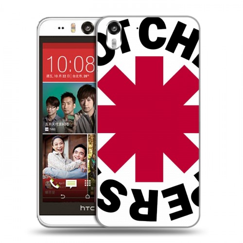 Дизайнерский силиконовый чехол для HTC Desire Eye Red Hot Chili Peppers
