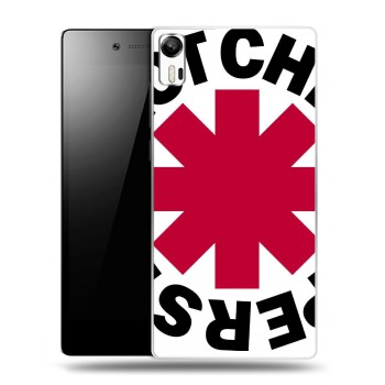 Дизайнерский силиконовый чехол для Lenovo Vibe Shot Red Hot Chili Peppers (на заказ)