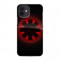 Дизайнерский силиконовый чехол для Iphone 12 Red Hot Chili Peppers