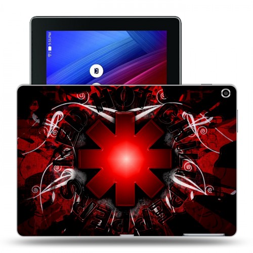 Дизайнерский силиконовый чехол для ASUS ZenPad 10 Red Hot Chili Peppers