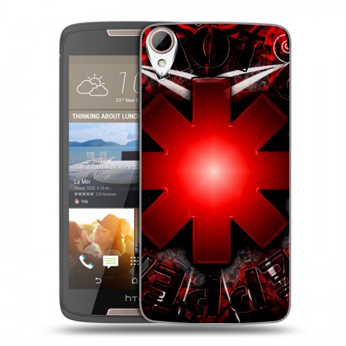 Дизайнерский пластиковый чехол для HTC Desire 828 Red Hot Chili Peppers