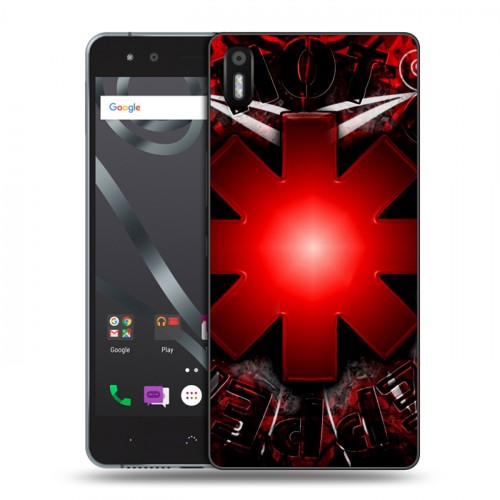 Дизайнерский пластиковый чехол для BQ Aquaris X5 Red Hot Chili Peppers