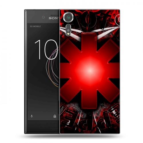 Дизайнерский пластиковый чехол для Sony Xperia XZs Red Hot Chili Peppers