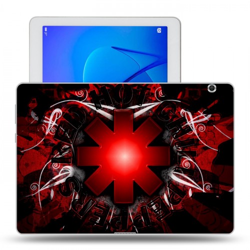 Дизайнерский силиконовый чехол для Huawei MediaPad T3 10 Red Hot Chili Peppers