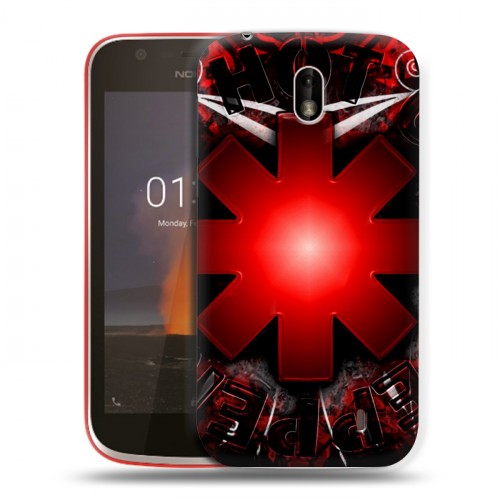 Дизайнерский пластиковый чехол для Nokia 1 Red Hot Chili Peppers