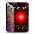 Дизайнерский силиконовый чехол для Iphone Xs Max Red Hot Chili Peppers