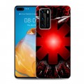 Дизайнерский пластиковый чехол для Huawei P40 Red Hot Chili Peppers