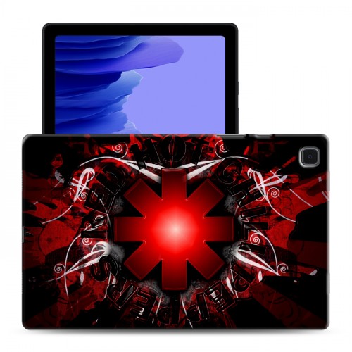 Дизайнерский пластиковый чехол для Samsung Galaxy Tab A7 10.4 (2020) Red Hot Chili Peppers
