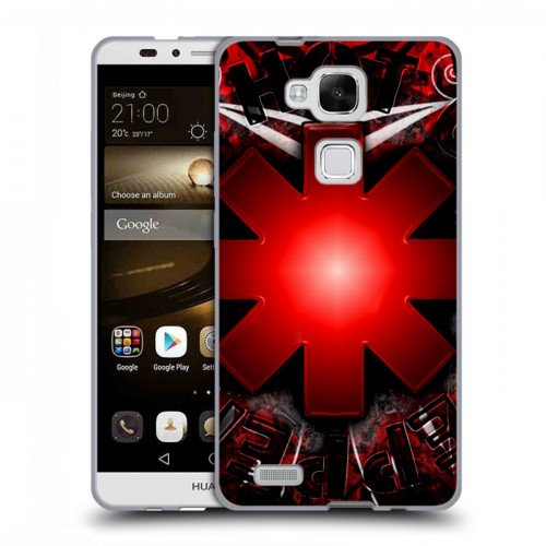 Дизайнерский силиконовый чехол для Huawei Ascend Mate 7 Red Hot Chili Peppers