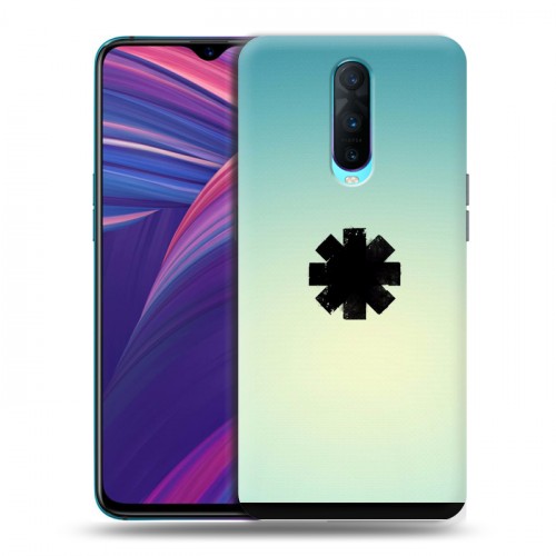 Дизайнерский пластиковый чехол для OPPO RX17 Pro Red Hot Chili Peppers