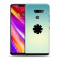 Дизайнерский пластиковый чехол для LG G8 ThinQ Red Hot Chili Peppers