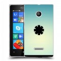 Дизайнерский пластиковый чехол для Microsoft Lumia 435 Red Hot Chili Peppers