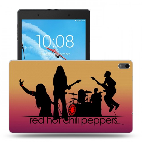Дизайнерский силиконовый чехол для Lenovo Tab 4 8 Plus Red Hot Chili Peppers