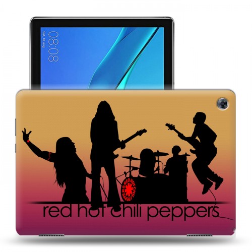 Дизайнерский силиконовый чехол для Huawei MediaPad M5 Lite Red Hot Chili Peppers