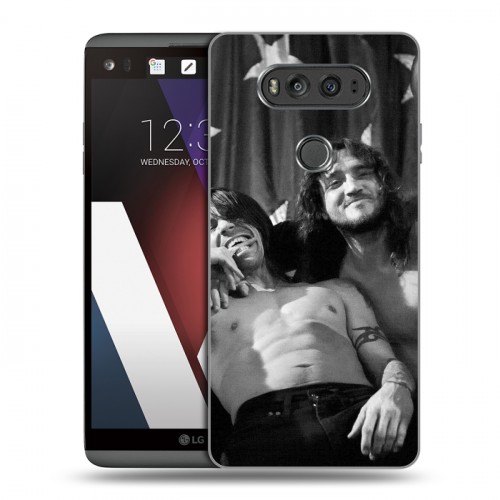 Дизайнерский пластиковый чехол для LG V20 Red Hot Chili Peppers