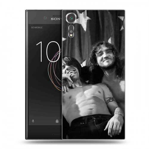 Дизайнерский пластиковый чехол для Sony Xperia XZs Red Hot Chili Peppers