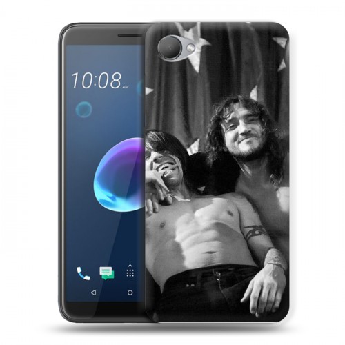 Дизайнерский пластиковый чехол для HTC Desire 12 Red Hot Chili Peppers