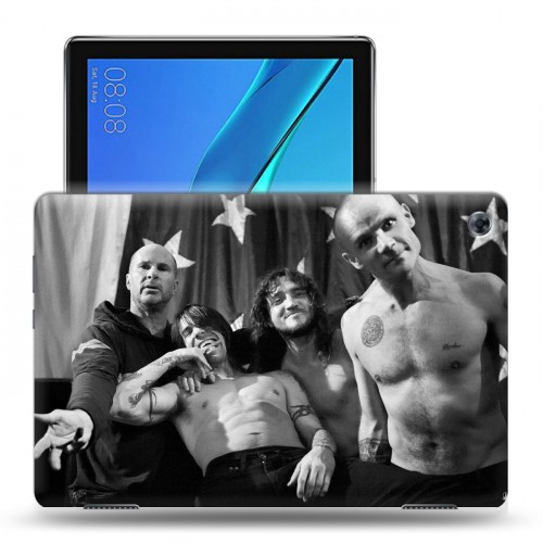 Дизайнерский силиконовый чехол для Huawei MediaPad M5 Lite Red Hot Chili Peppers