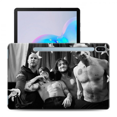 Дизайнерский силиконовый чехол для Samsung Galaxy Tab S6 Red Hot Chili Peppers