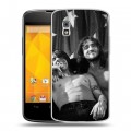 Дизайнерский пластиковый чехол для LG Google Nexus 4 Red Hot Chili Peppers