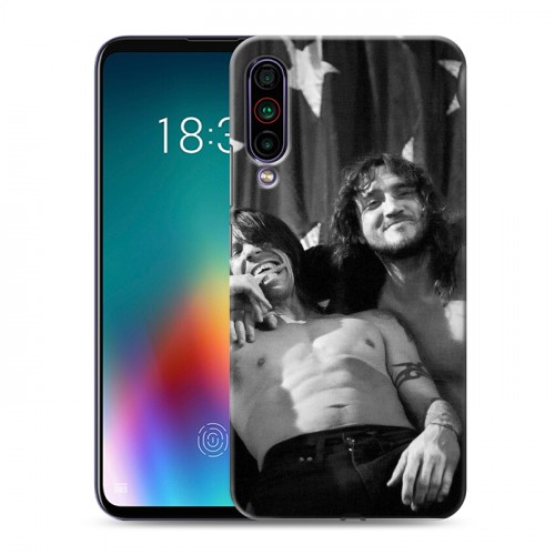 Дизайнерский силиконовый чехол для Meizu 16T Red Hot Chili Peppers