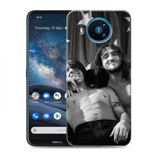 Дизайнерский силиконовый чехол для Nokia 8.3 Red Hot Chili Peppers