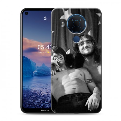 Дизайнерский силиконовый чехол для Nokia 5.4 Red Hot Chili Peppers