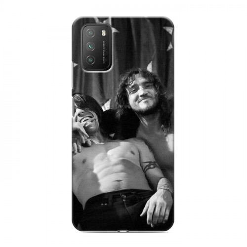 Дизайнерский пластиковый чехол для Xiaomi Poco M3 Red Hot Chili Peppers