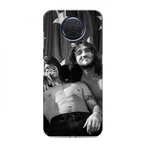 Дизайнерский силиконовый чехол для Nokia G20 Red Hot Chili Peppers