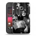 Дизайнерский пластиковый чехол для HTC Desire 200 Red Hot Chili Peppers