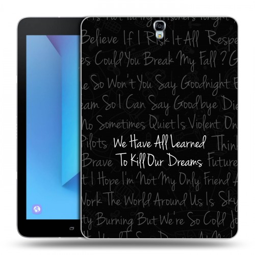 Дизайнерский силиконовый чехол для Samsung Galaxy Tab S3 Twenty One Pilots