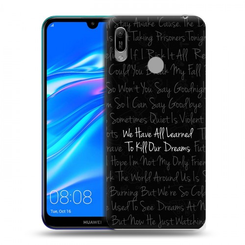 Дизайнерский пластиковый чехол для Huawei Y6 (2019) Twenty One Pilots