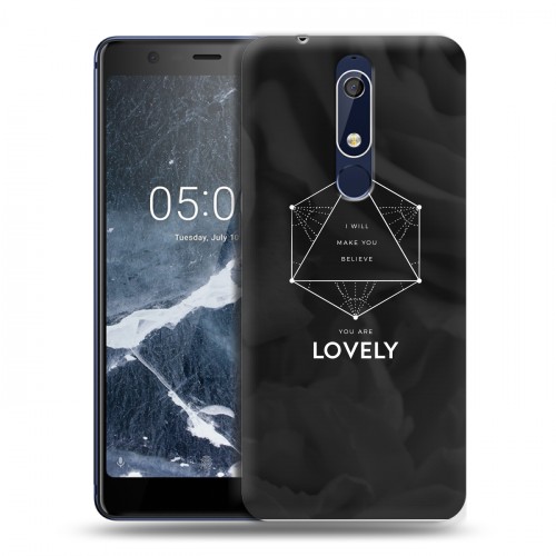 Дизайнерский пластиковый чехол для Nokia 5.1 Twenty One Pilots