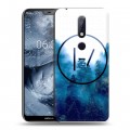 Дизайнерский пластиковый чехол для Nokia 6.1 Plus Twenty One Pilots