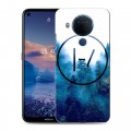 Дизайнерский силиконовый чехол для Nokia 5.4 Twenty One Pilots