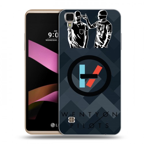 Дизайнерский силиконовый чехол для LG X Style Twenty One Pilots