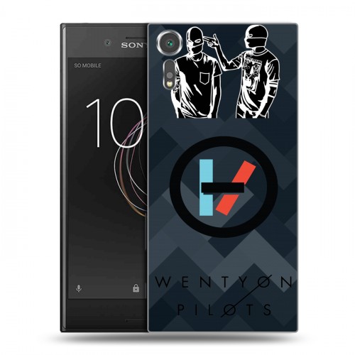 Дизайнерский пластиковый чехол для Sony Xperia XZs Twenty One Pilots