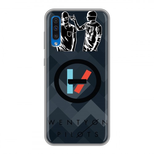 Дизайнерский пластиковый чехол для Samsung Galaxy A50 Twenty One Pilots