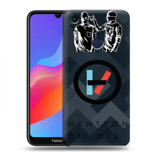 Дизайнерский пластиковый чехол для Huawei Honor 8A Twenty One Pilots