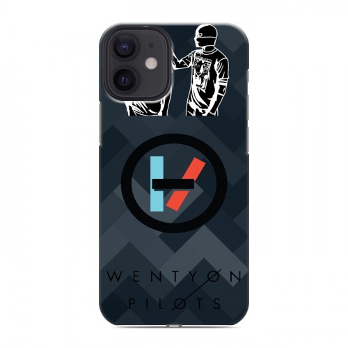 Дизайнерский пластиковый чехол для Iphone 12 Mini Twenty One Pilots